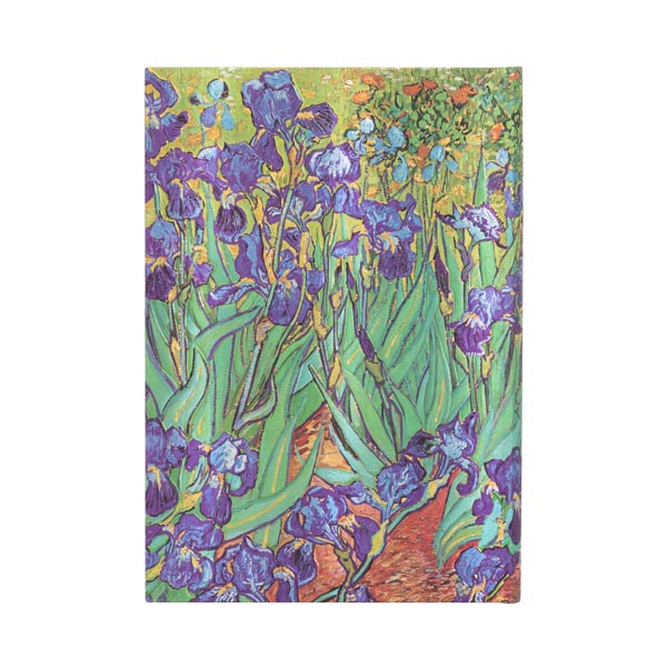 Jurnal - Midi, Unlined - Van Gogh’s Irises | Paperblanks - 1 | YEO