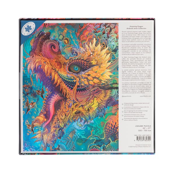 Puzzle 1000 de piese - Adroid Jones - Humming Dragon | Paperblanks - 2