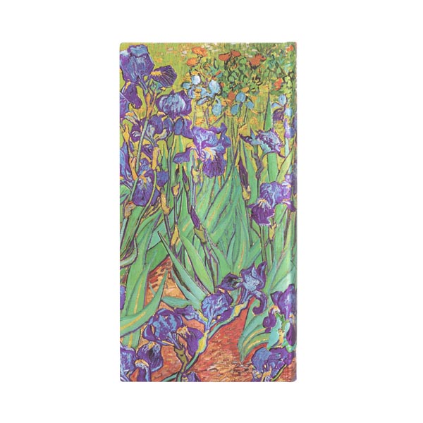 Jurnal - Slim, Lined - Van Gogh’s Irises | Paperblanks - 1 | YEO