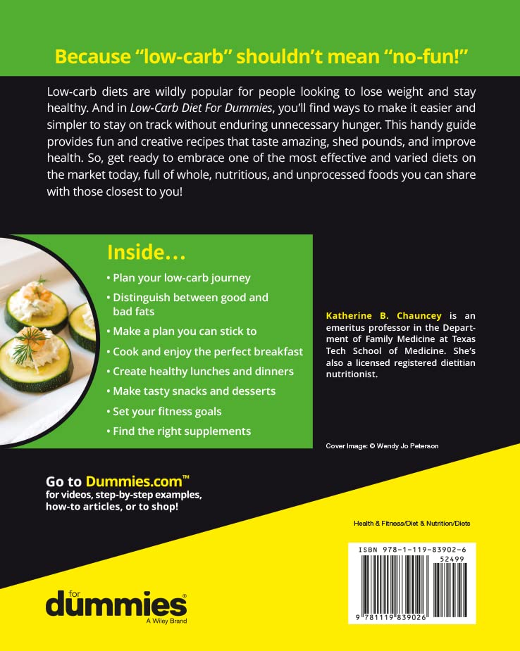 Low-Carb Diet for Dummies | Katherine B. Chauncey - 1 | YEO