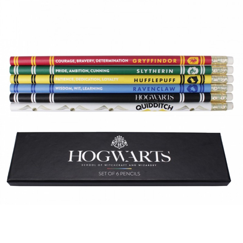 Set creioane - Harry Potter - House Pride, 6 buc. | Half Moon Bay