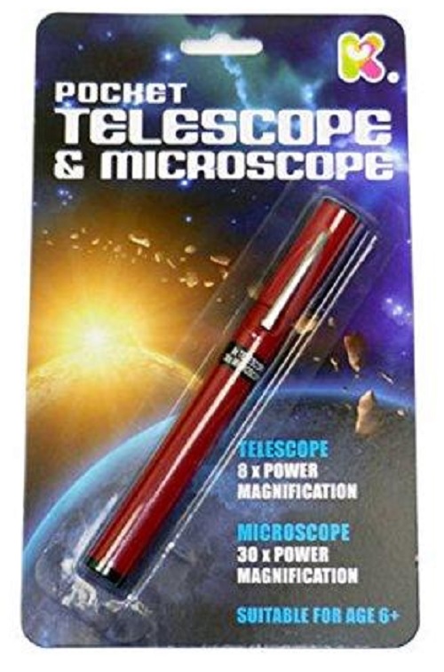 Telescop & microscop de buzunar | Keycraft