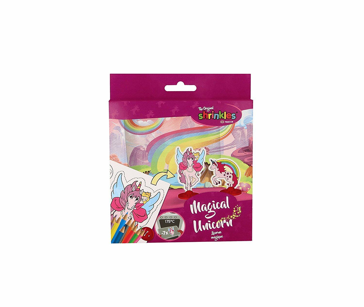 Set de artizanat din plastic - Unicorn mini pack | Keycraft