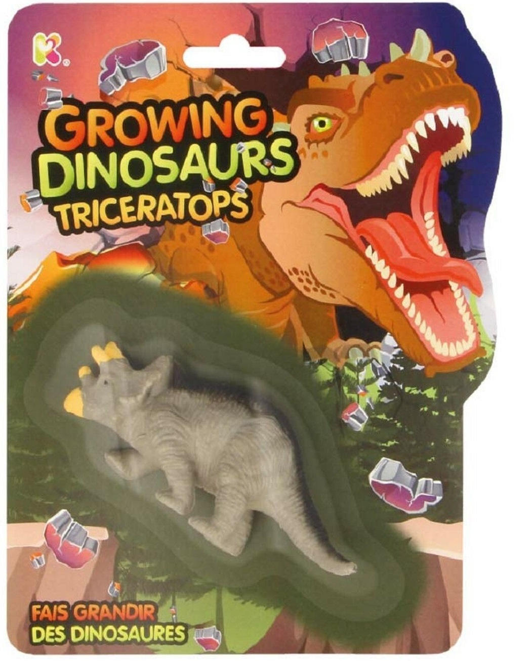 Jucarie - Growing Dinosaurs - Triceratops | Keycraft