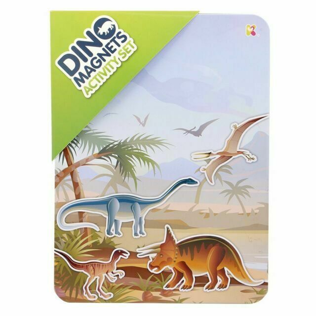 Set de joaca - Magneti dionozauri / Dino Magnets Activity Set | Keycraft