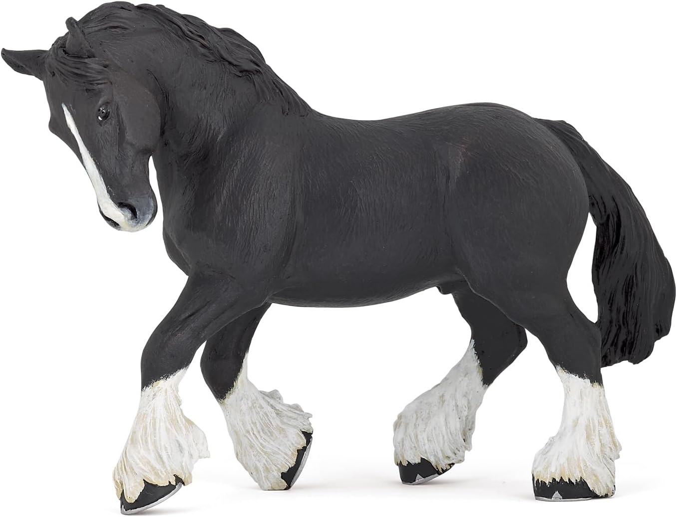 Figurina - Black Shire Horse | Papo - 5 | YEO