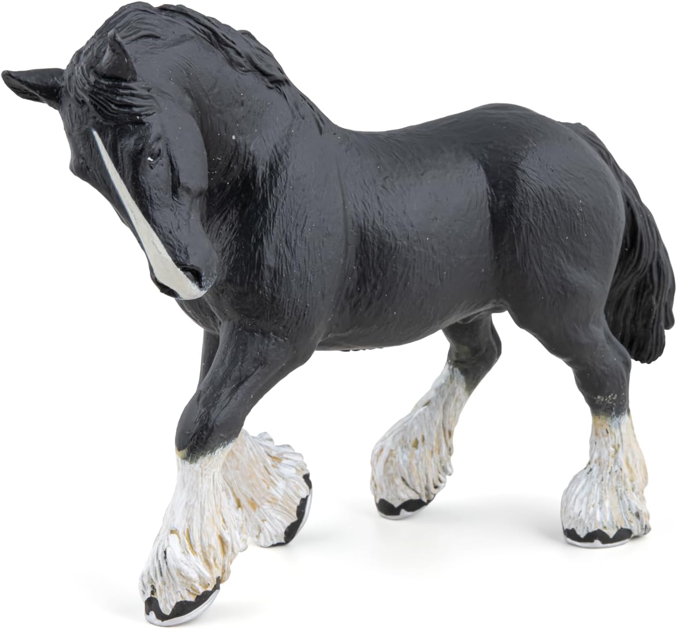 Figurina - Black Shire Horse | Papo - 2 | YEO