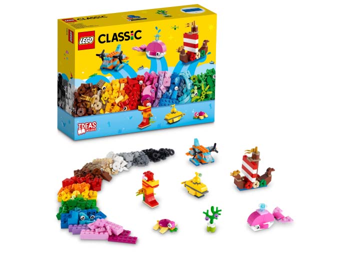 LEGO Classic - Creative Ocean Fun (11018) | LEGO - 8 | YEO