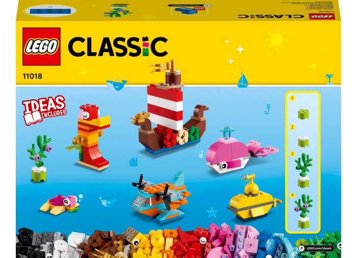 LEGO Classic - Creative Ocean Fun (11018) | LEGO - 1 | YEO