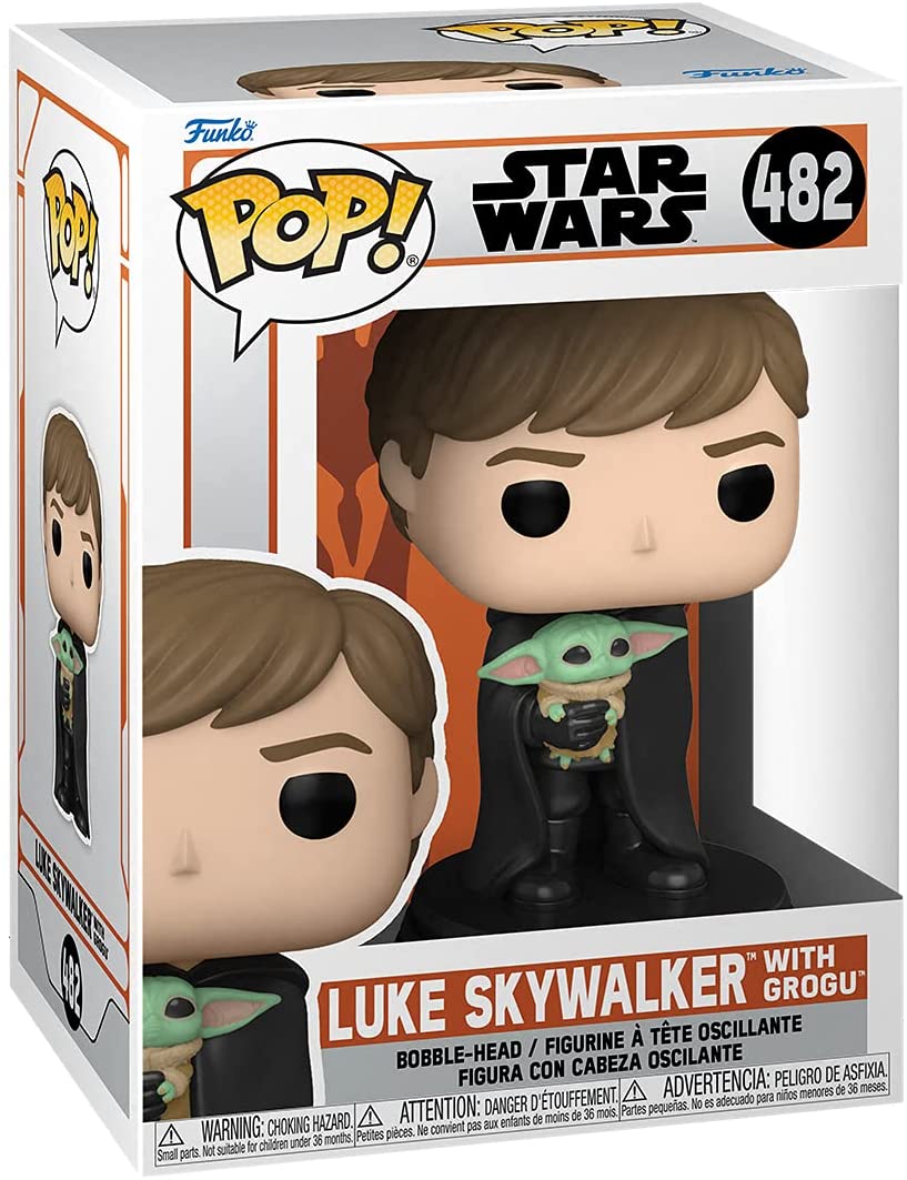 Figurina - Star Wars - Luke Skywalker with Grogu | Funko - 1 | YEO