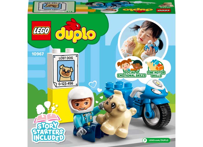 LEGO Duplo - Police Motorcycle (10967) | LEGO - 1 | YEO