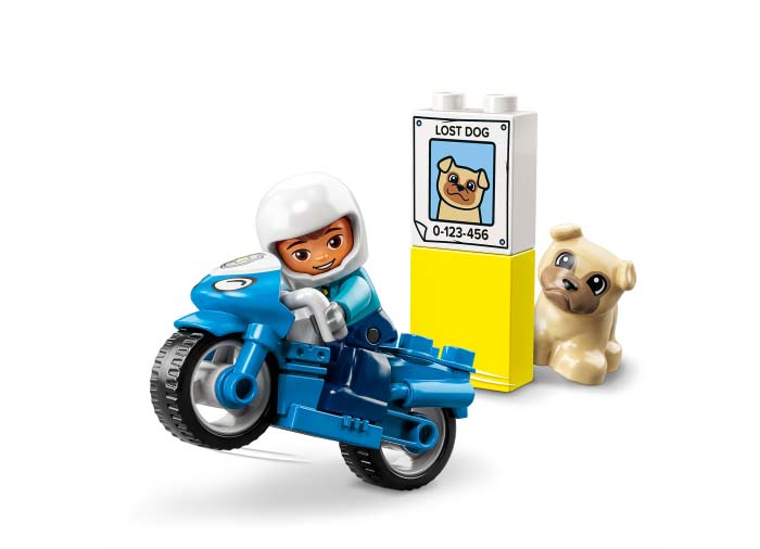 LEGO Duplo - Police Motorcycle (10967) | LEGO - 2 | YEO