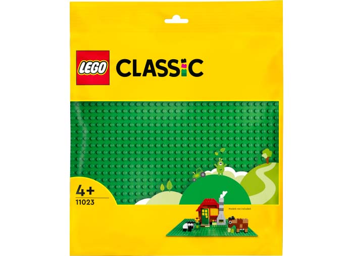 LEGO Classic - Placa de baza, verde, 32x32 (11023) | LEGO