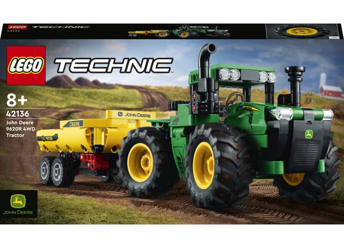 LEGO Technic - John Deere Tractor (42136) | LEGO