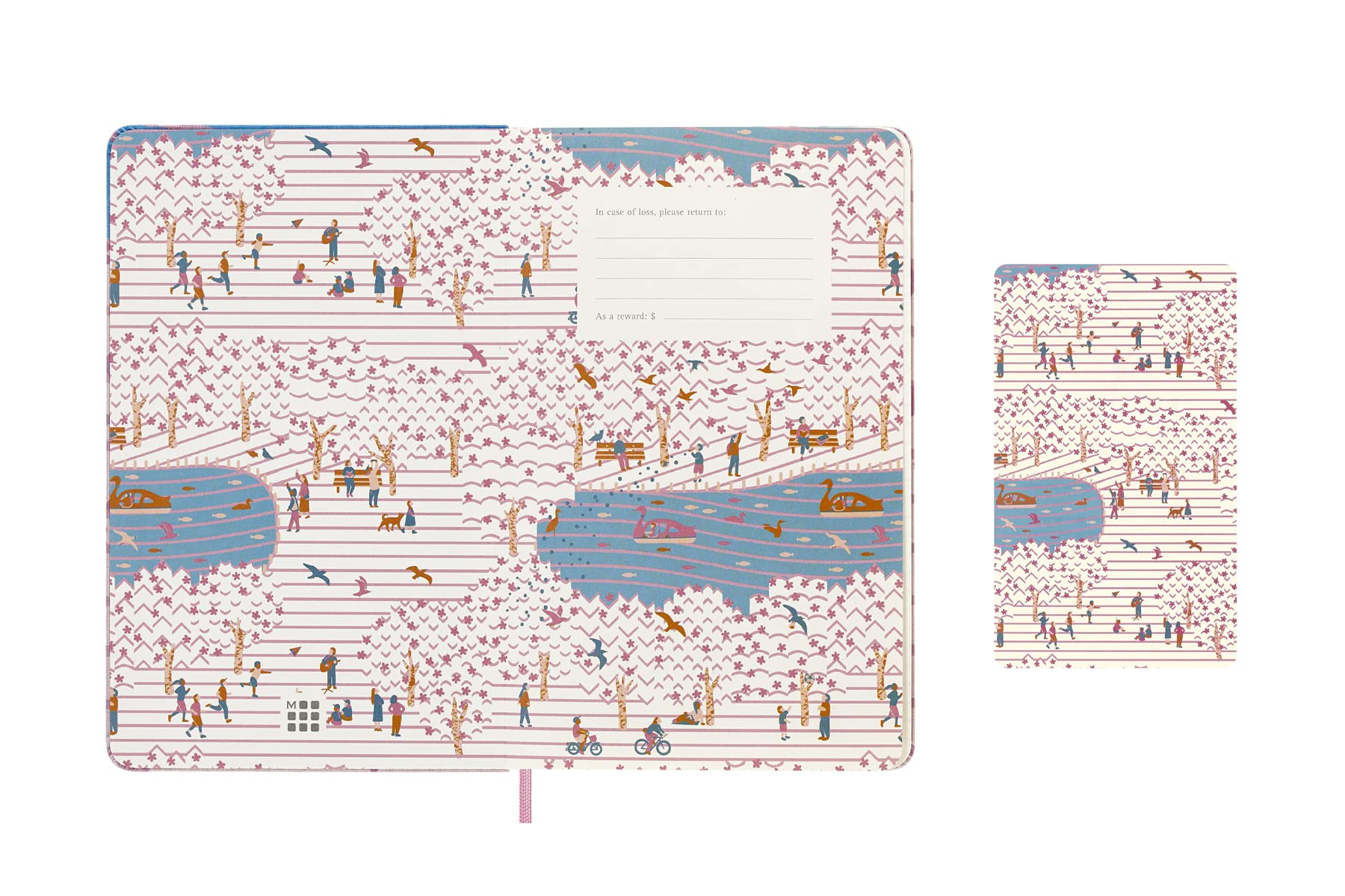 Carnet - Moleskine Limited Edition - Hard Cover, Large, Ruled - Sakura - Bicycle | Moleskine - 1 | YEO