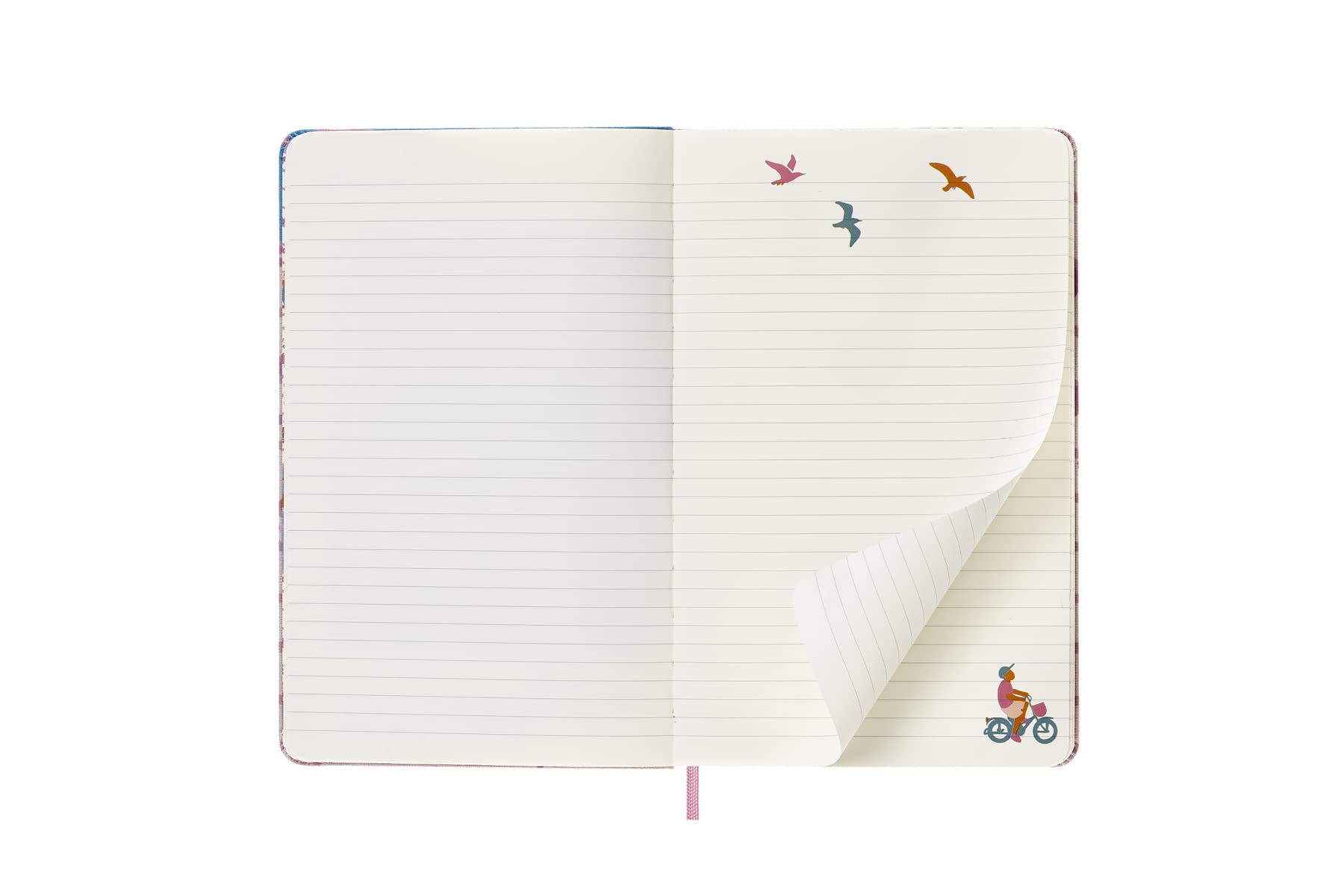 Carnet - Moleskine Limited Edition - Hard Cover, Large, Ruled - Sakura - Bicycle | Moleskine - 3 | YEO