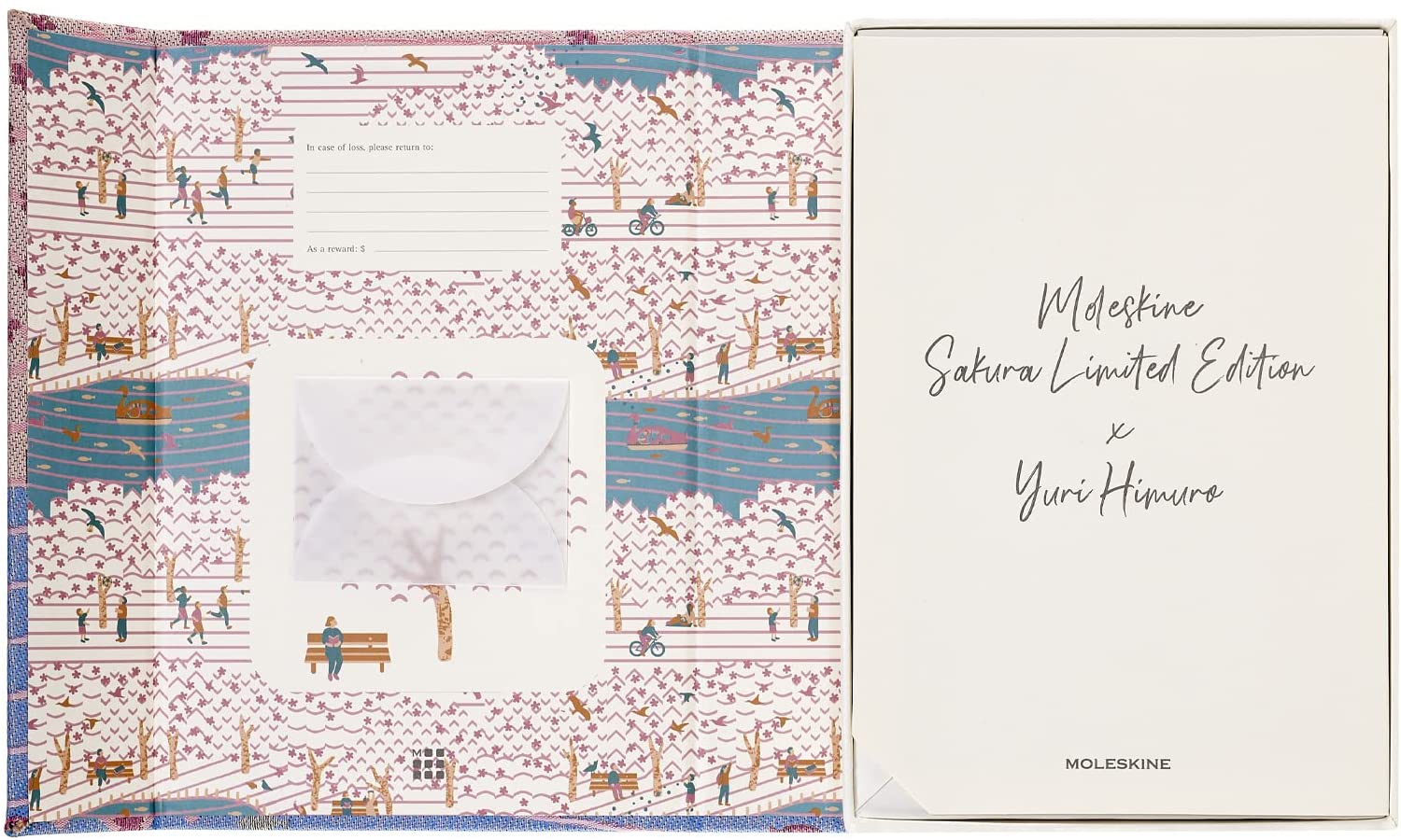 Carnet - Moleskine Limited Edition Box - Hard Cover, Large, Ruled - Sakura - Snip Snap | Moleskine - 2 | YEO