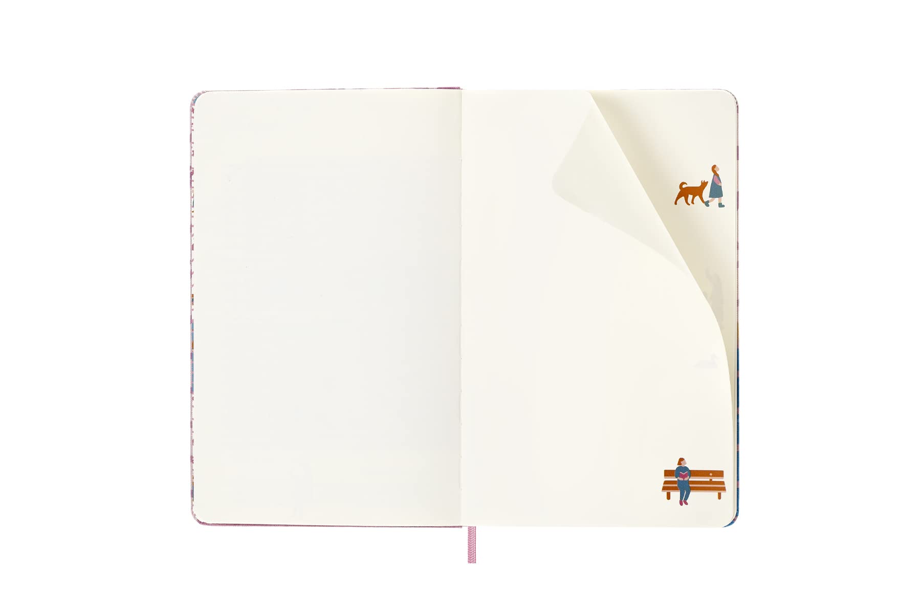 Carnet - Moleskine Limited Edition - Hard Cover, Large, Plain - Sakura - Bench | Moleskine - 2 | YEO