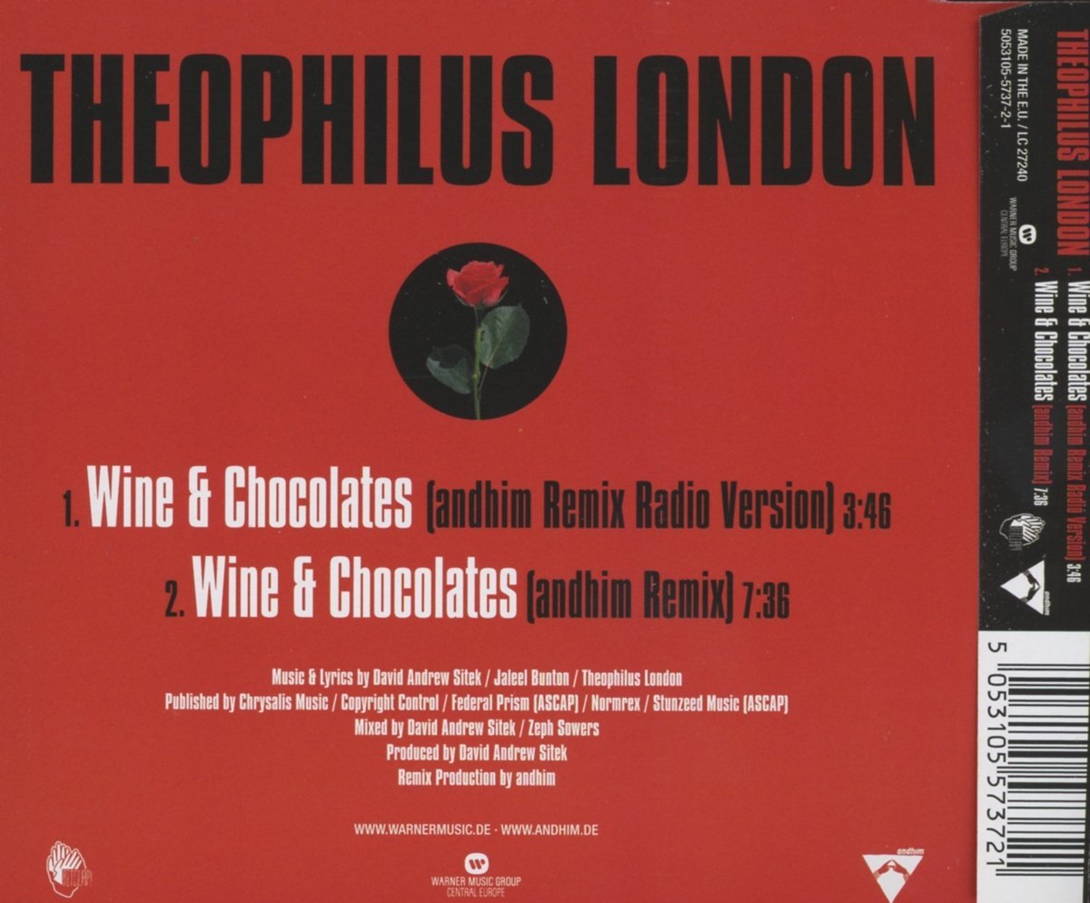 Wine and Chocolates | Theophilus London
