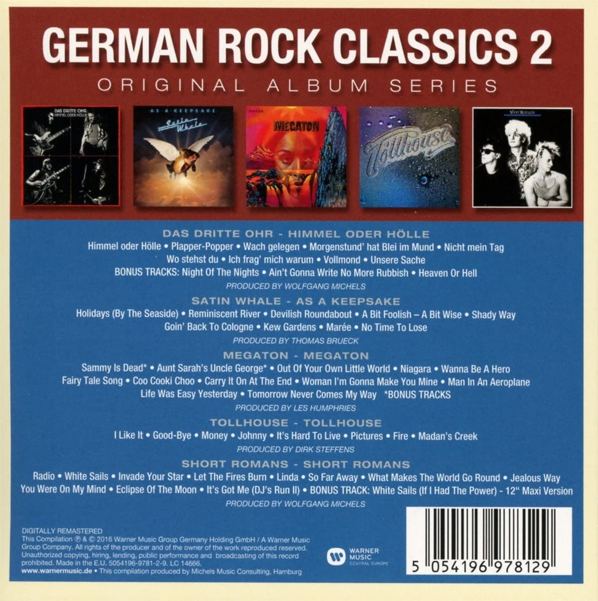 German Rock Classics: Original Album Series Vol 2 [BOXSET] | Various Artists