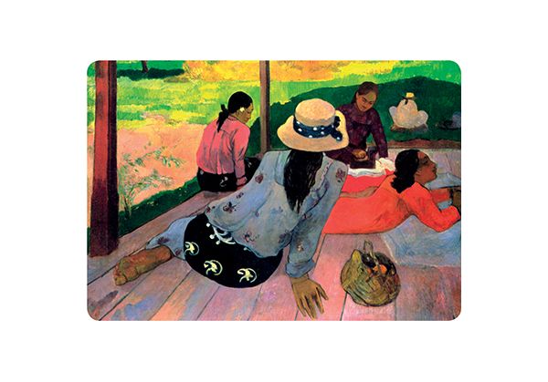 Suport de farfurie - Gauguin, La Sieste, 1892 | Cartexpo