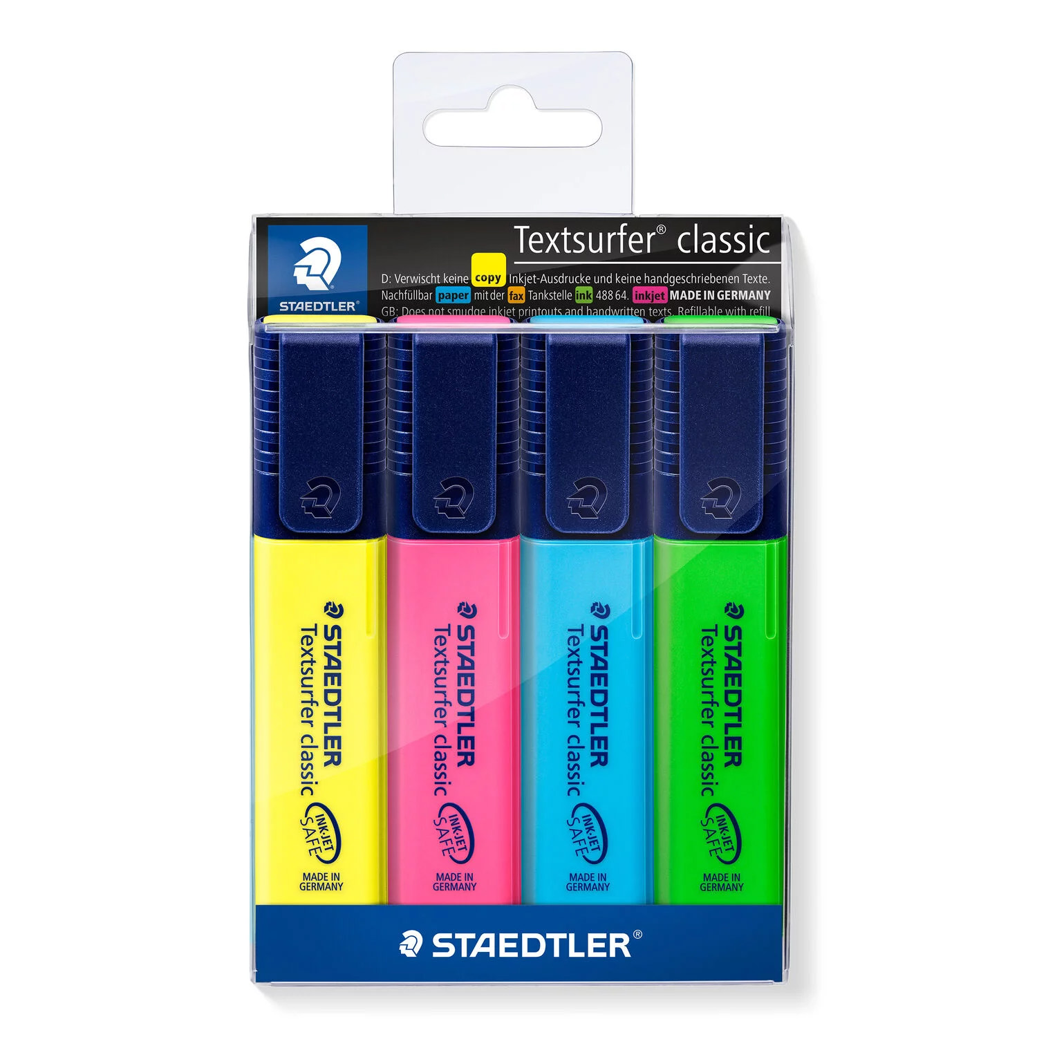 Set evidentiatoare - Textsurfer classic 364, 4 bucati (364 WP4) | Staedtler