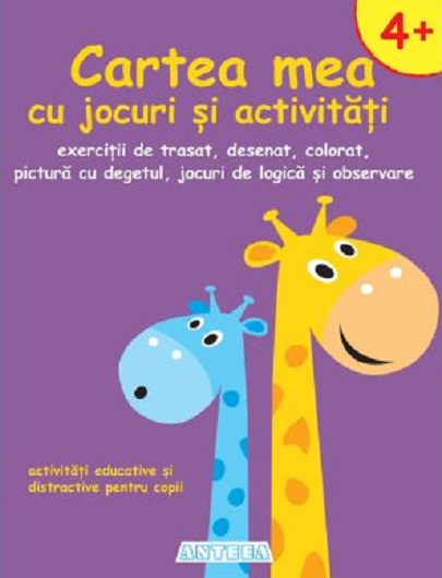 Cartea mea cu jocuri si activitati - Girafe |