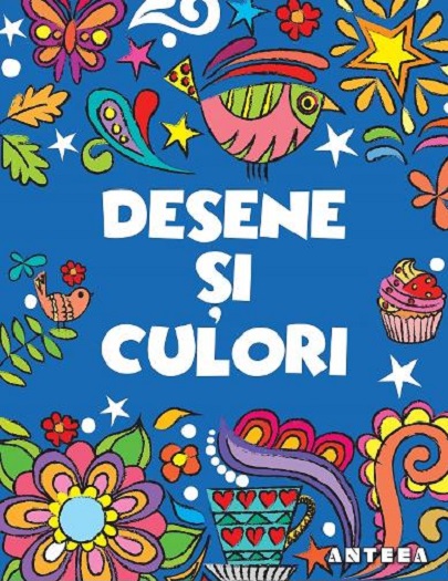 Desene si culori - Albastru |