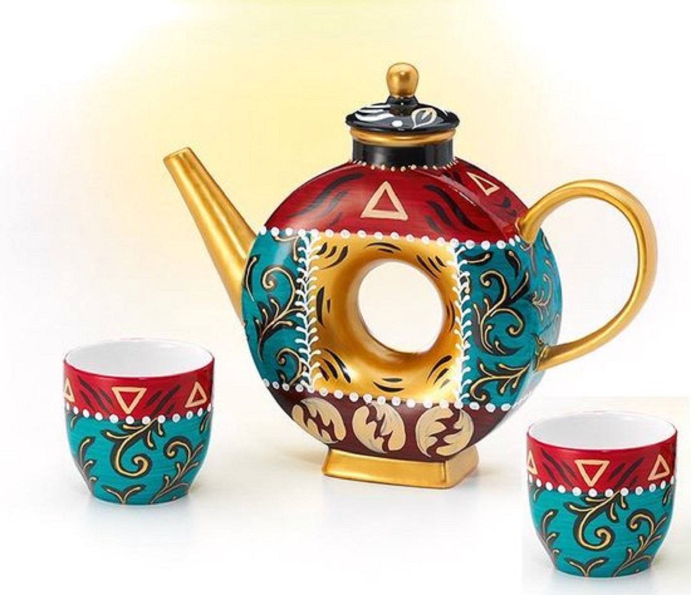 Set ceainic si cesti - Abigail