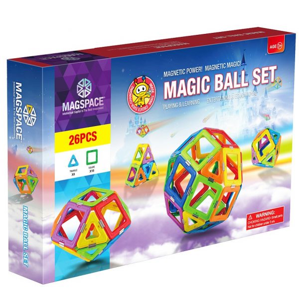 Set constructie - Magic Ball Set, 26 piese | Magspace