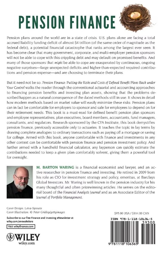 Pension Finance | M. Barton Waring