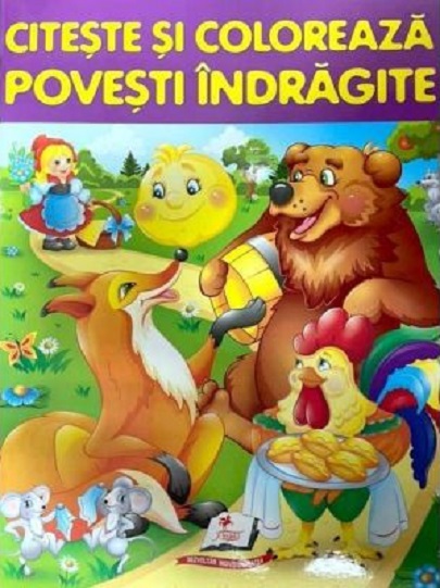 Citeste si coloreaza povesti indragite