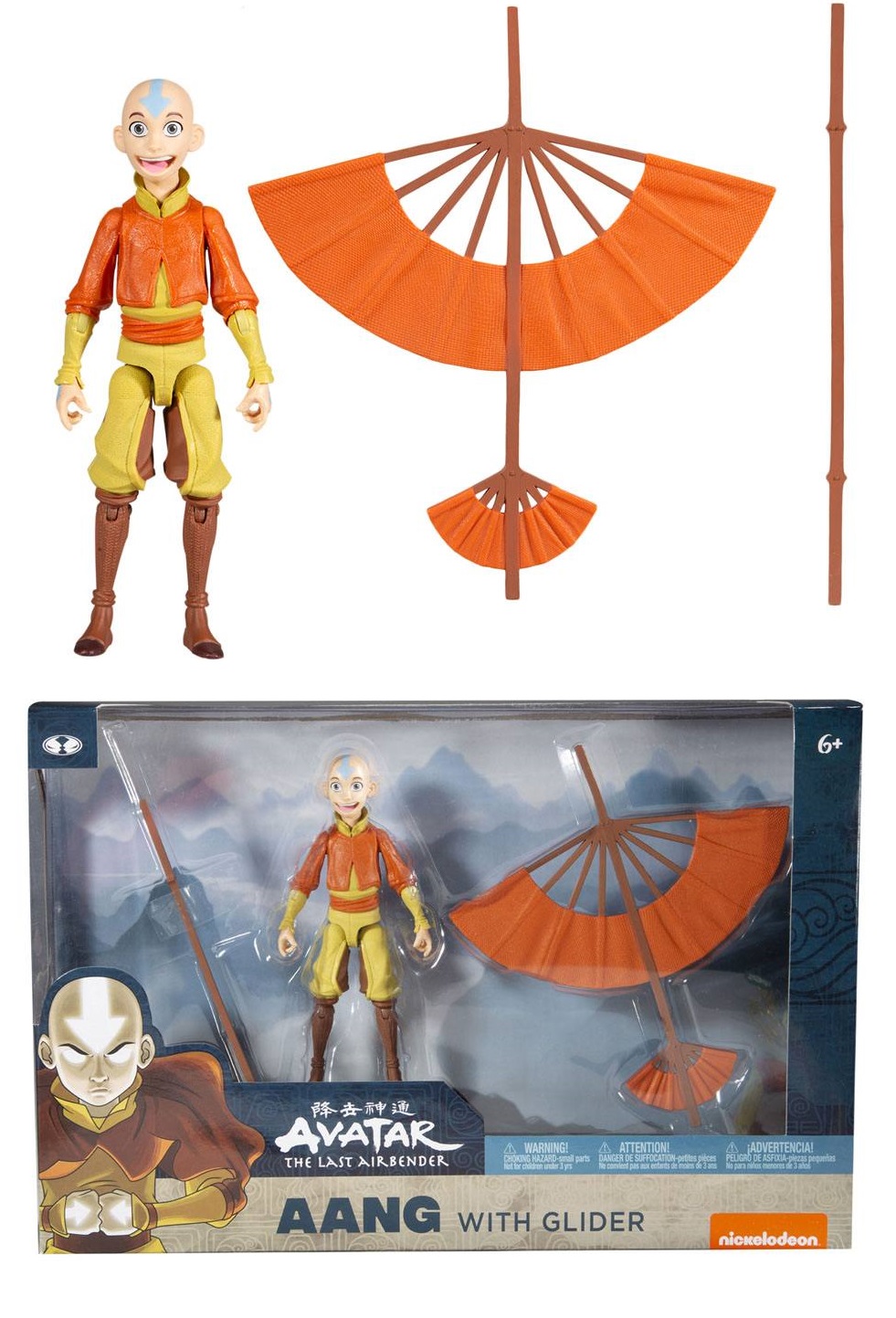 Figurina - Avatar - The Last Airbender - Aang with Glider | McFarlane Toys image14