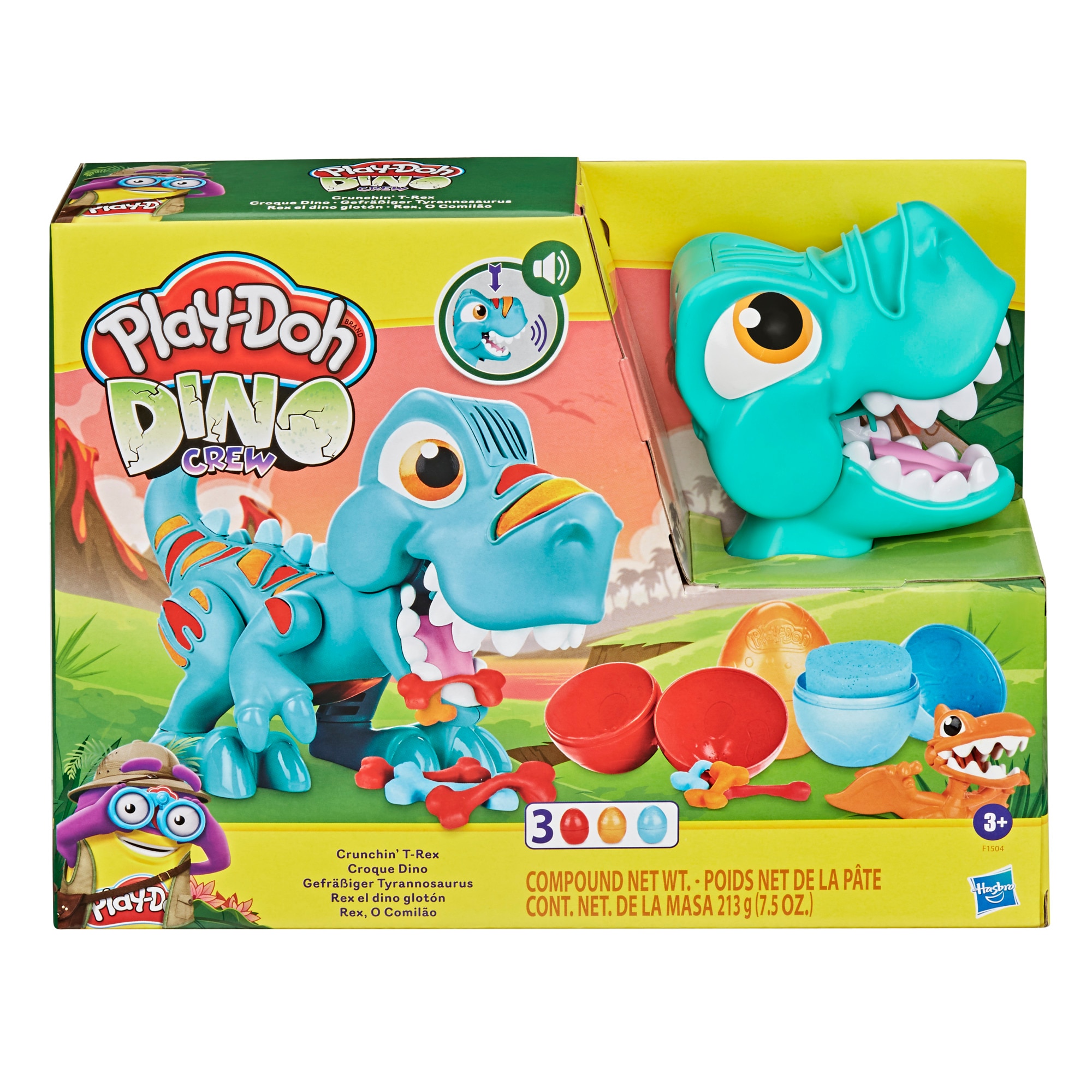 Set plastilina - Play-Doh - Dino Crew T-Rex | Hasbro - 2 | YEO