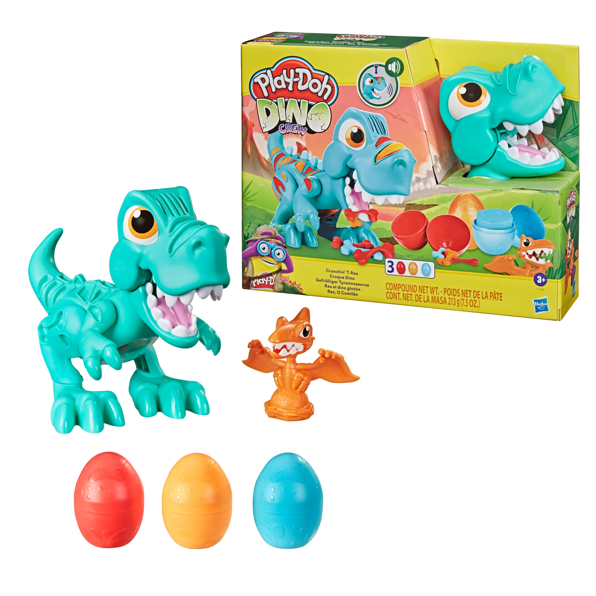 Set plastilina - Play-Doh - Dino Crew T-Rex | Hasbro - 1 | YEO