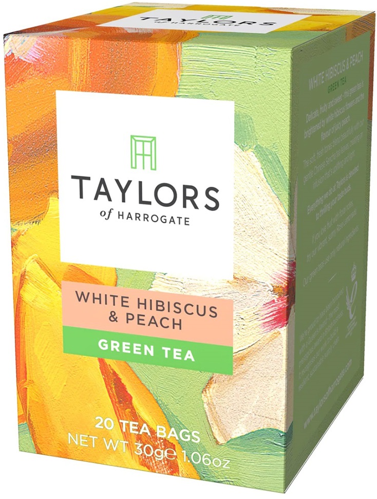 Ceai verde - White Hibiscus & Peach