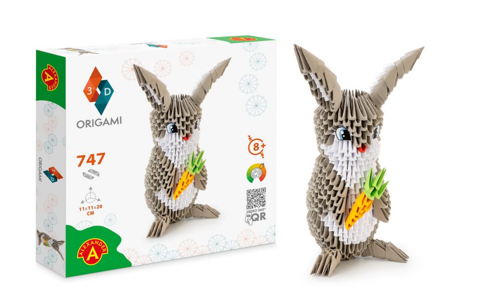 Kit origami 3D - Bunny | Alexander Toys