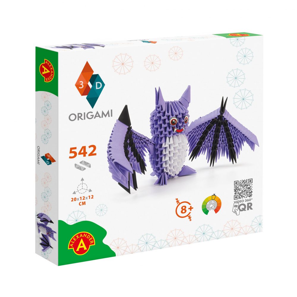 Kit origami 3D - Bat | Alexander Toys - 1 | YEO