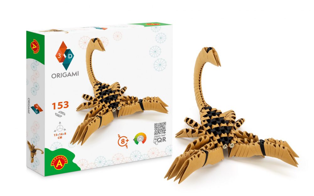 Kit origami 3D - Scorpion | Alexander Toys