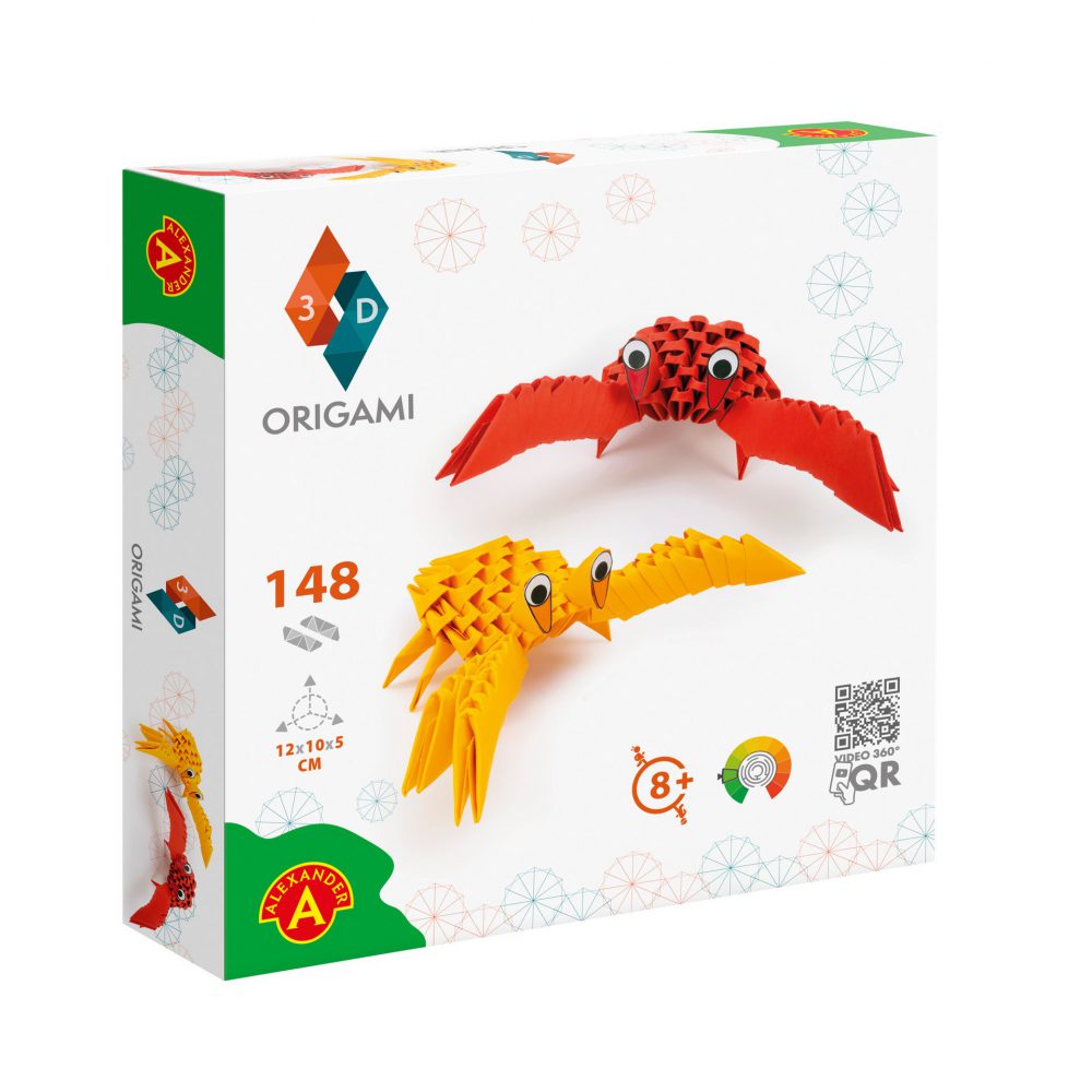 Kit origami 3D - Crabs | Alexander Toys - 1 | YEO