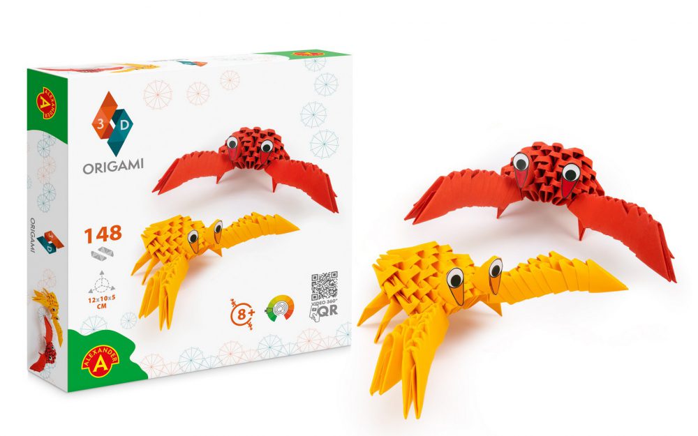 Kit origami 3D - Crabs | Alexander Toys