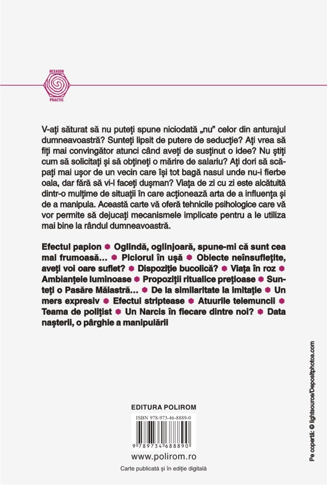 Arta de a influenta si de a manipula in viata de zi cu zi | Nicolas Guéguen