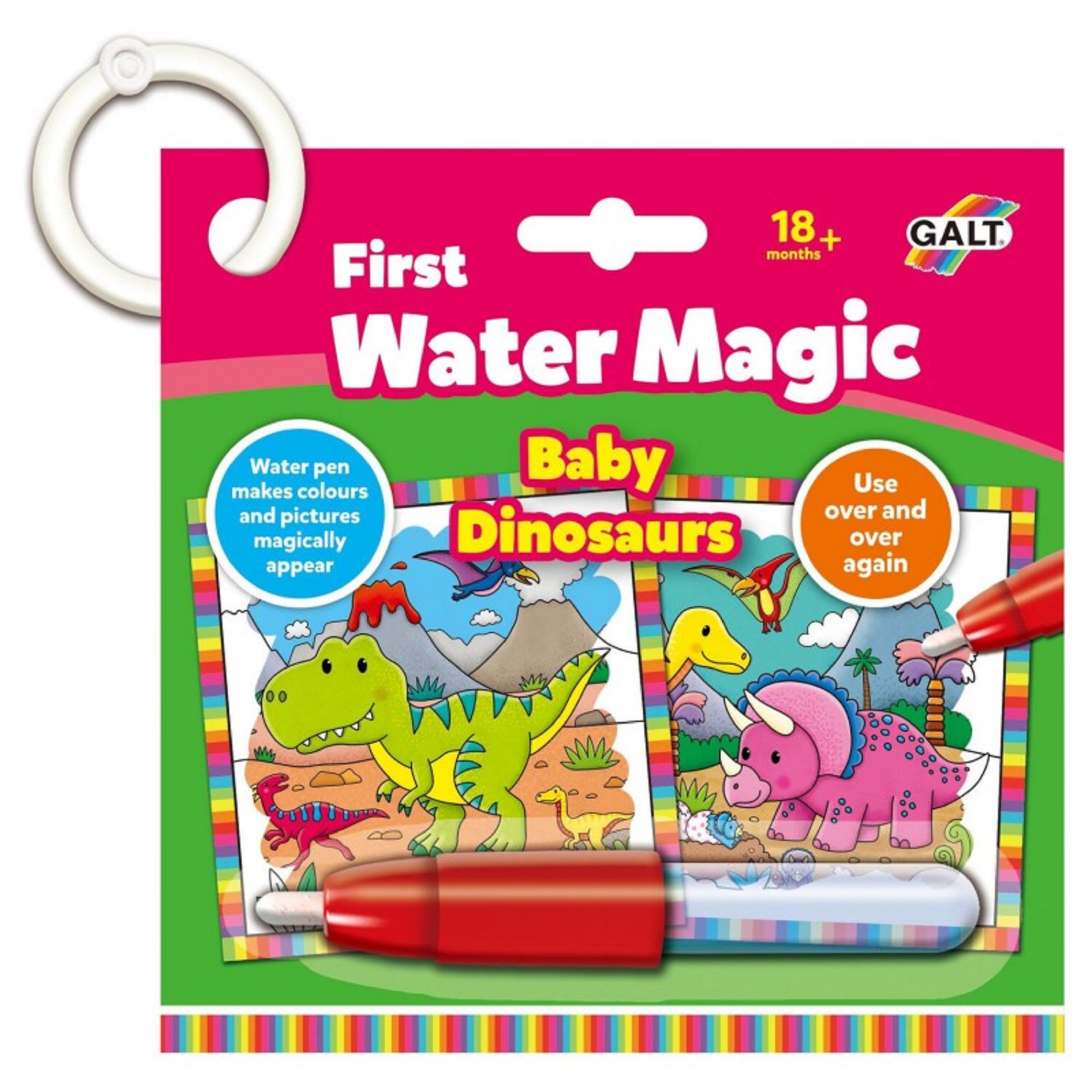 Set de colorat - Water Magic - Micutii dinozauri | Galt