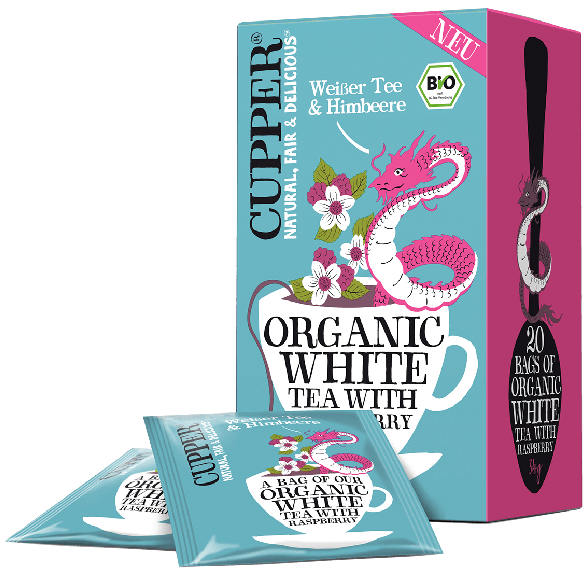 Ceai verde - Organic White Tea With Raspberry