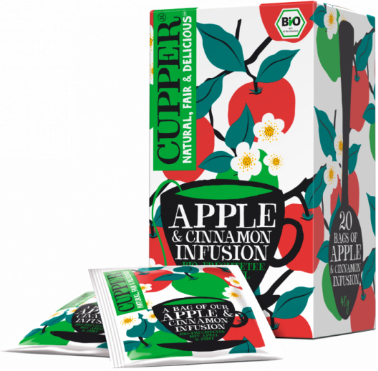 Ceai - Infuzie de fructe - Mere si scortisoara