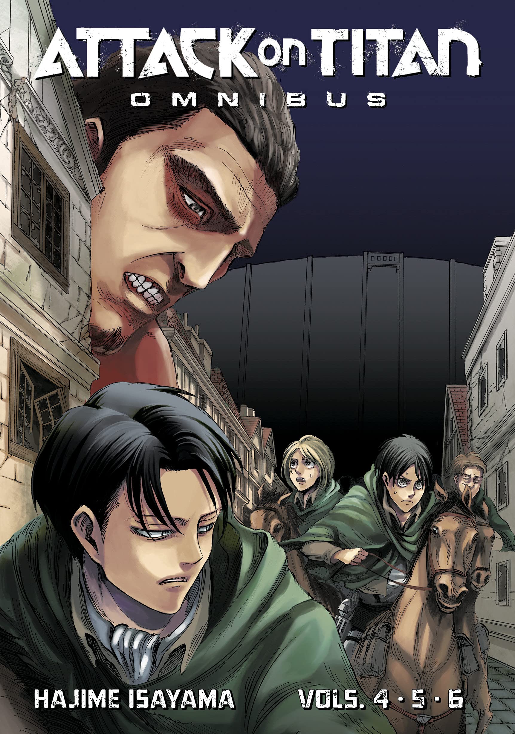 Attack on Titan Omnibus 2 (Volumes 4-6) | Hajime Isayama
