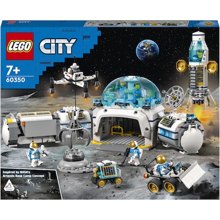 Joc educativ - City - Baza Stiintifica de pe Luna | LEGO