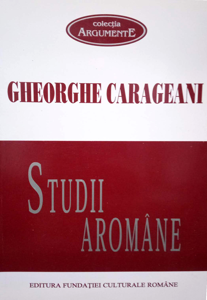 Studii aromane | Gheorghe Carageani