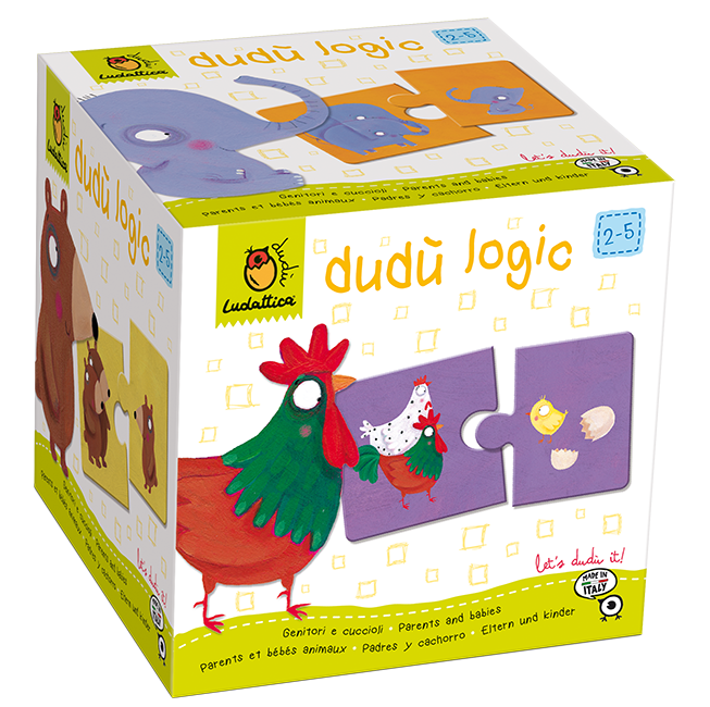 Puzzle - Dudu Logic - Parinti si copii | Ludattica