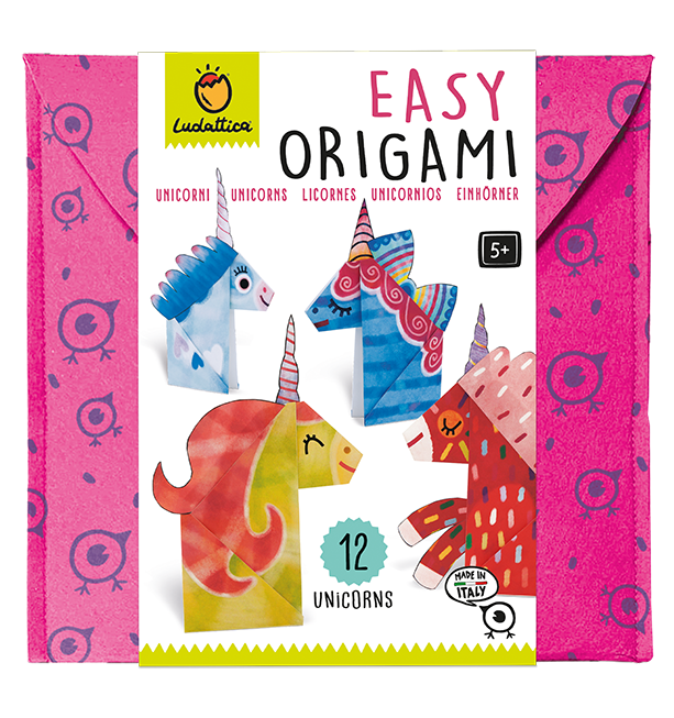 Set Origami incepatori - Unicorni | Ludattica